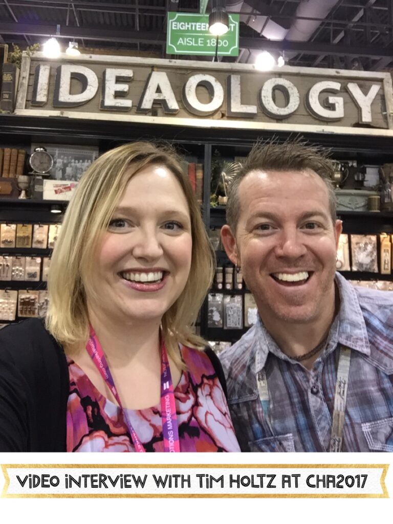 Tim Holtz shares different styles you can create with mixed media using his Ideaology line at CHA2017. #mixedmedia #timholtz #ideaology #cha2017 #craft #distress #art