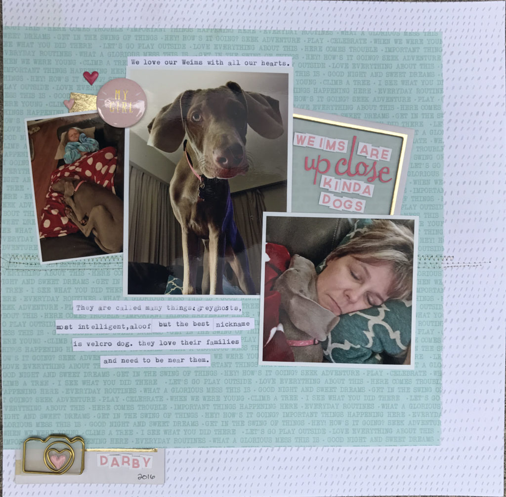 10 tips for using frames on a layout - sweet!