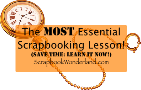 Essential Scrapbook Lesson