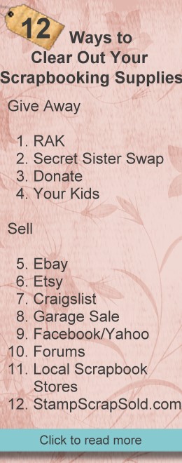 Buy & Sell Scrapbooking Supplies