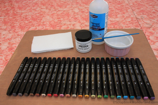 Creating Art Using Alcohol Markers: Photo Tutorial