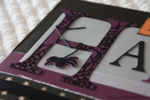 Make creative scrapbook titles using heat embossing and more! Lots of good ideas!