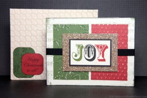 Create a simple and elegant Christmas card easily with this video tutorial and directions.