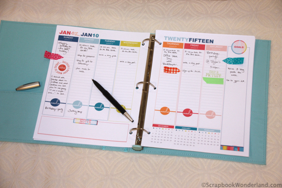 customize your planner image