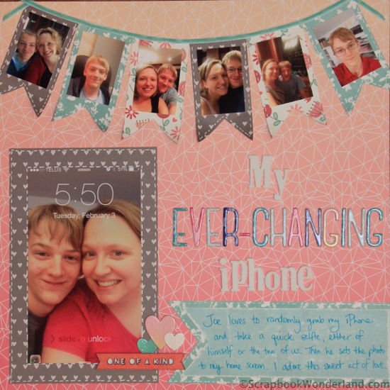 Scrapbooking about teens and technology makes perfect sense. This blog post has more teen scrapbooking ideas too!