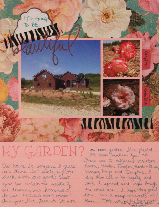 Garden journal my garden