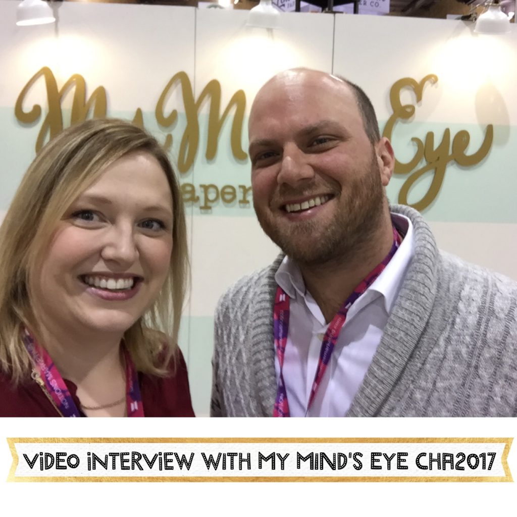 Alice talks to Sean Edgar at the My Mind's Eye booth at CHA2017 to see what's new in scrapbook collections and party supplies. Scrapbook Collections Featured: Meow, In Bloom, Hey Mister, Palm Beach #scrapbooking #cha2017 #mymindseye #aliceboll #scraphappy #scrapbookwonderland #partysupplies #partydiy #diy #wedding #birthday #party